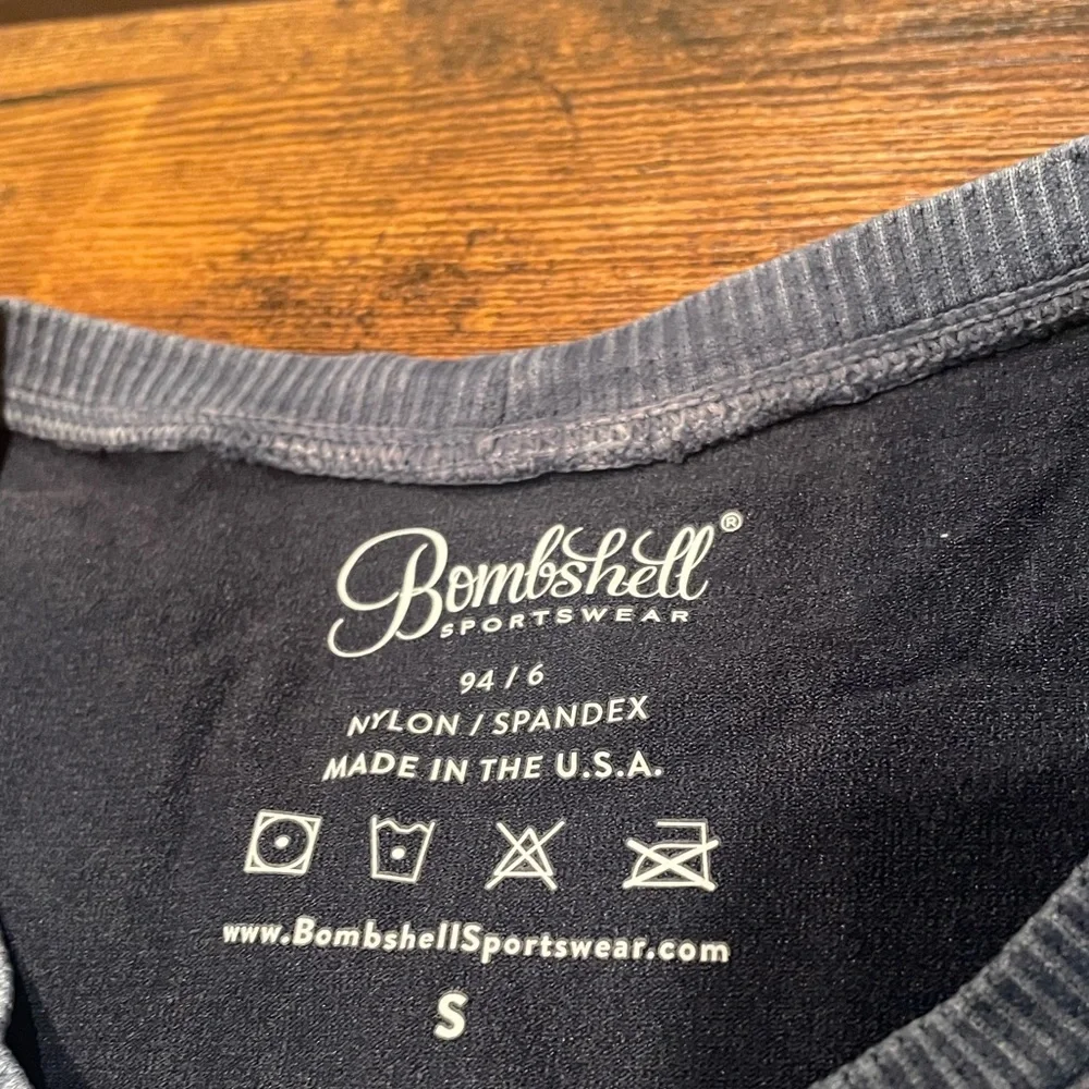 Bombshell sportswear mineral tank. Buttery soft, relaxed fit. NWOT - Picture 3 of 4